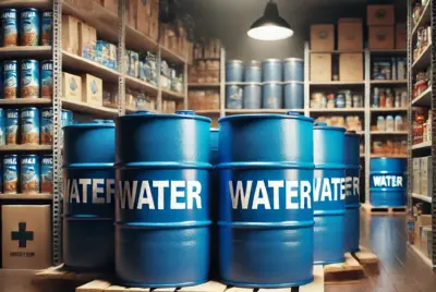 Water Storage Ideas for Personal preparedness